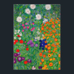 Cottage Garden Gustav Klimt Einladung<br><div class="desc">Cottage Garden Gustav Klimt</div>