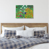 Cottage Garden Gustav Klimt Leinwanddruck (Insitu (Schlafzimmer))