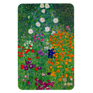 Cottage Garden Gustav Klimt Magnet