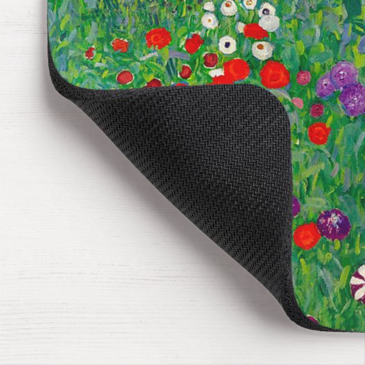 Cottage Garden Gustav Klimt Mousepad (Ecke)