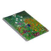 Cottage Garden Gustav Klimt Notizblock (Rechte Seite)