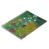 Cottage Garden Gustav Klimt Notizblock (Linke Seite)