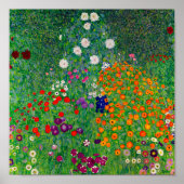 Cottage Garden Gustav Klimt Poster (Vorne)