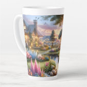 Cottage Garden Stream at Sunset Milchtasse (Linke Ecke)