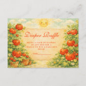 Cottage Garden Tomato Diapper Raffle Begleitkarte (Vorderseite)