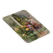 Cottage-Garten-Magnet Magnet (Rechte Seite)