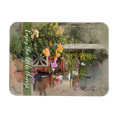 Cottage-Garten-Magnet Magnet (Horizontal)