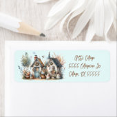 Cottage Haven Floral Homes Illustration (Insitu)