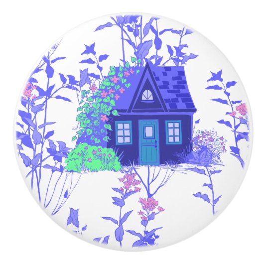 Cottage Keramikknauf (Vorderseite)