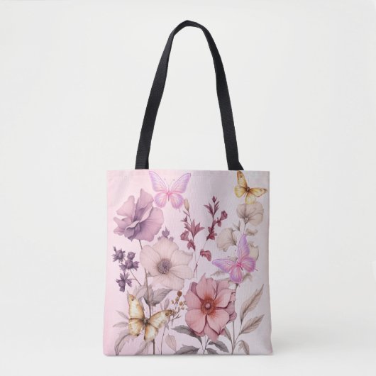 Cottage-Kern Butterfly Garden Tasche (Vorderseite)