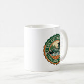 Cottage Loon Stupid Canadian Wolf Bird  Kaffeetasse (VorderseiteRechts)
