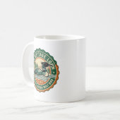 Cottage Loon Stupid Canadian Wolf Bird  Kaffeetasse (Vorderseite Links)