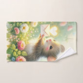 Cottage Mouse Love Letter Meadow Badhandtuch Set (Handtuch)