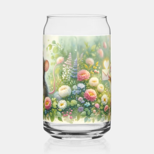 Cottage Mouse Love Letter Meadow Dosenglas (Links)