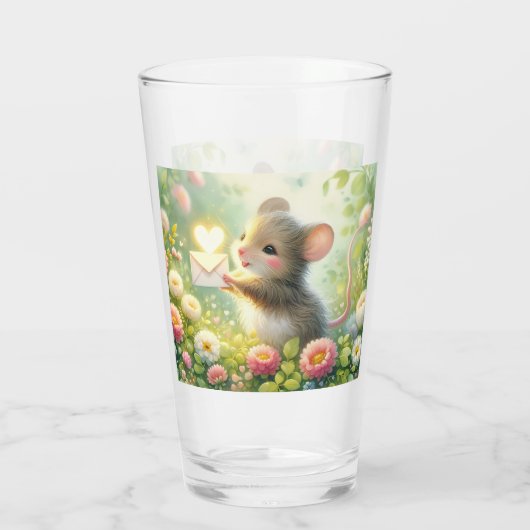Cottage Mouse Love Letter Meadow Glas (Rückseite)