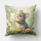 Cottage Mouse Love Letter Meadow Kissen (Rückseite)