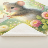 Cottage Mouse Love Letter Meadow Sherpadecke (3/4)