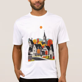 Cottage neighborhood in England T-Shirt
