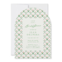 Cottage Pink Florales Trellis Brautparty
