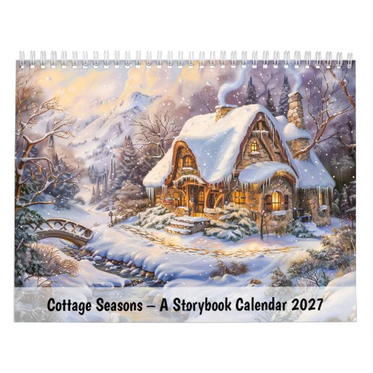 Cottage Seasons – Ein Märchenkalender Kalender (Titelbild)
