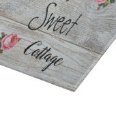 Cottage Sweet Cottage Schneidebrett (Ecke)