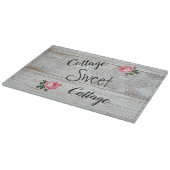 Cottage Sweet Cottage Schneidebrett (Ecke)