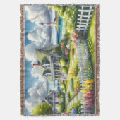 Cottage With View Of The Lighthouse Decke (Vorderseite Vertikal)