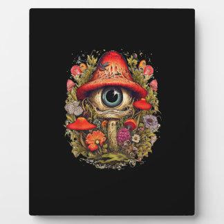 Cottagecore Aesthetic Mushroom Goblincore Design Fotoplatte