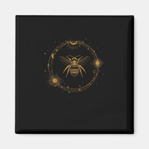 Cottagecore-Ästhetik-Akademie-Goblincore-Biene Magnet