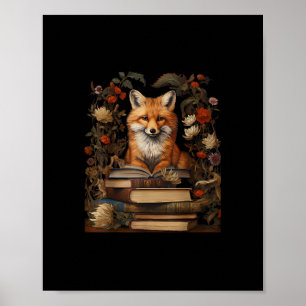 Cottagecore-Ästhetik Buchliebhaber Goblincore Retr Poster