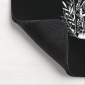 Cottagecore-Ästhetik-Flaschenpilzhaus-Fee Mousepad (Ecke)