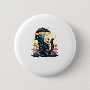 Cottagecore-Ästhetik Goblincore Pilz Fairycor Button