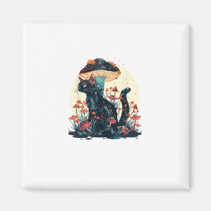 Cottagecore-Ästhetik Goblincore Pilz Fairycor Magnet