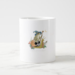 Cottagecore-Ästhetik Hexenfrosch Schnecke Pilz Los Jumbo-Tasse