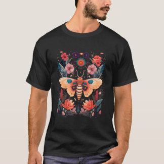 Cottagecore-Ästhetik Himmelsluna-Motte Mond Aber T-Shirt