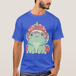Cottagecore Ästhetik Kawaii Fairy Unicorn Frog Mu T-Shirt