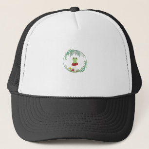 Cottagecore-Ästhetik Kawaii Frosch Goblincore Süß  Truckerkappe