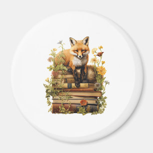 Cottagecore-Ästhetik mit Buch Cute Goblincore Cr Magnet