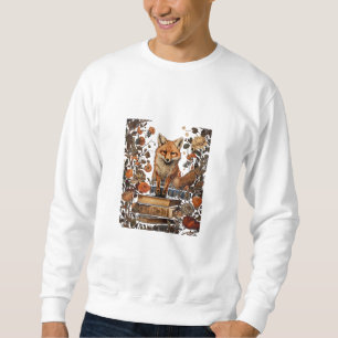 Cottagecore-Ästhetik mit Buch Cute Goblincore Mi Sweatshirt