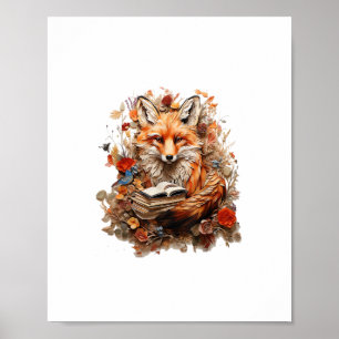 Cottagecore-Ästhetik mit Buch Cute Goblincore Poster