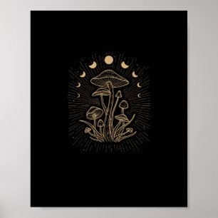 Cottagecore-Ästhetik Pilz Goblincore Pilze My Poster