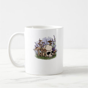 Cottagecore-Ästhetik Pilz-Mann Goblincore Fantasie Kaffeetasse