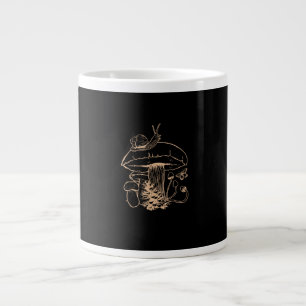 Cottagecore-Ästhetik Pilz Schnecke Goblincore Mein Jumbo-Tasse