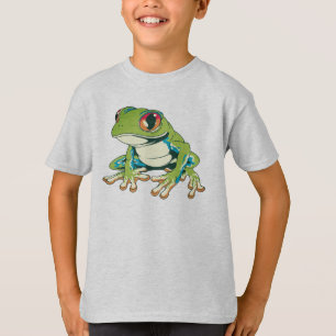 Cottagecore-Ästhetik Pilze Frosch lustiges Geschen T-Shirt