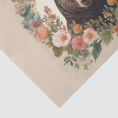 Cottagecore-Bär-Decoupage Seidenpapier (Ausschnitt)