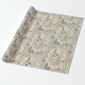 Cottagecore-Blumen-Wildblumen-Geschenkpapier Geschenkpapier (Ungerollt)