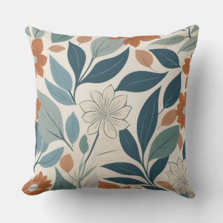Cottagecore-Blumenmuster Kissen