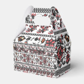 Cottagecore-Botanik-Blumenmuster Geschenkschachtel (Rückseite)