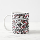 Cottagecore-Botanik-Blumenmuster Kaffeetasse (Links)