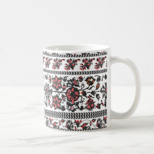 Cottagecore-Botanik-Blumenmuster Kaffeetasse